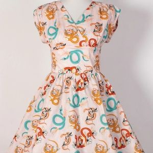 TOBS Slithering Snakes Ella Dress